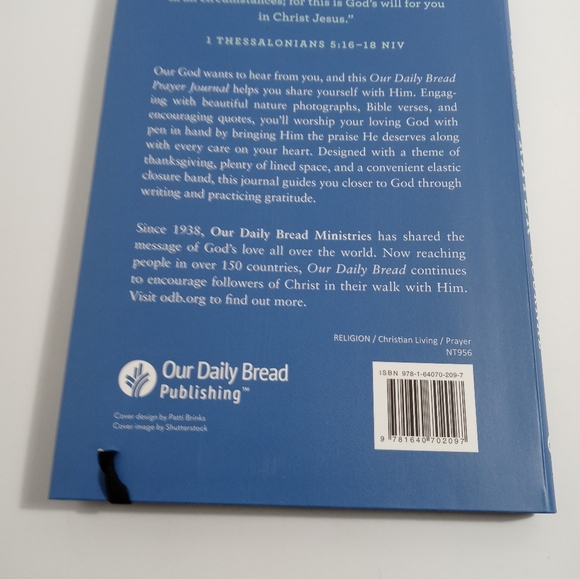 🏖 Our Daily Bread Prayer Journal Giving Thanks in All Seasons NIB - Picture 2 of 4